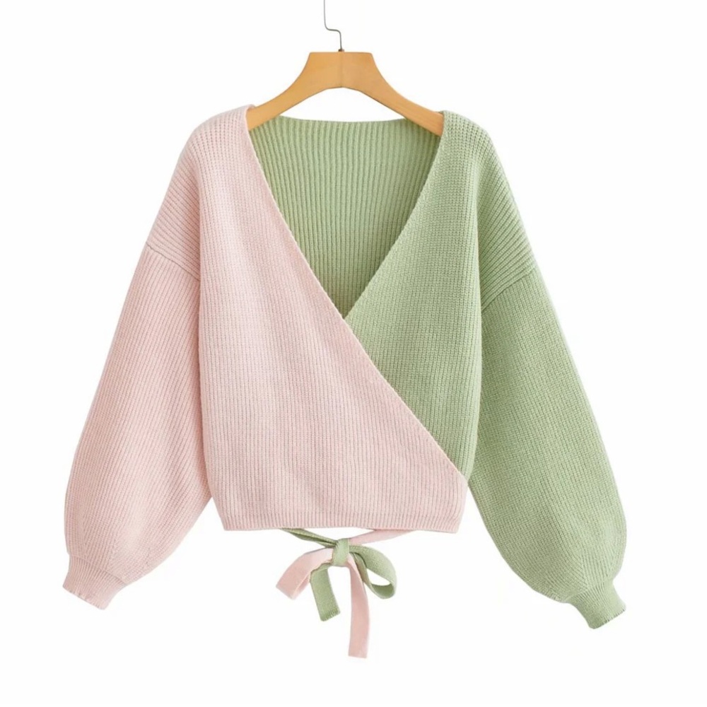 Beginning Boutique Colorblock Sweater
